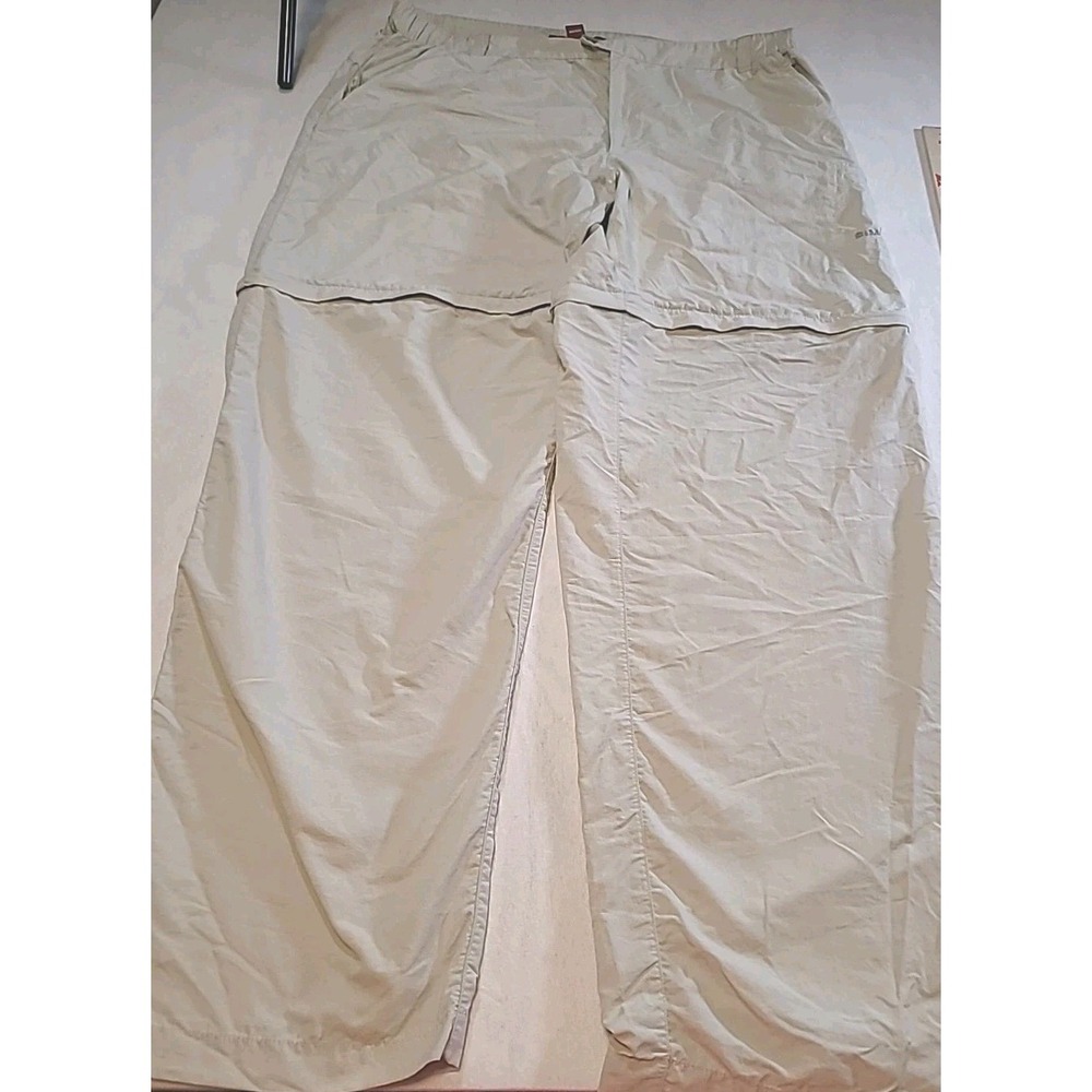 Simms Convertible Zip-Off Fishing Pants in Light Beige